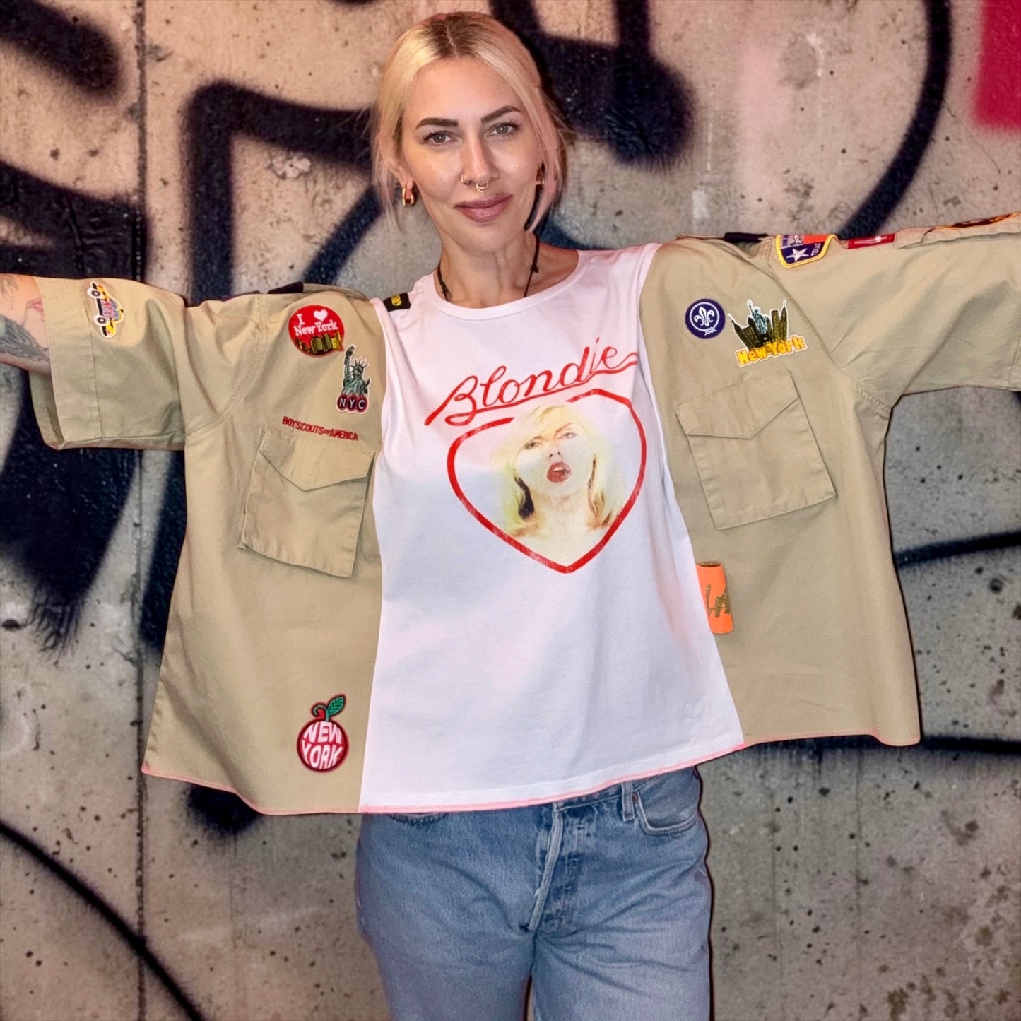 Blondie lazy top