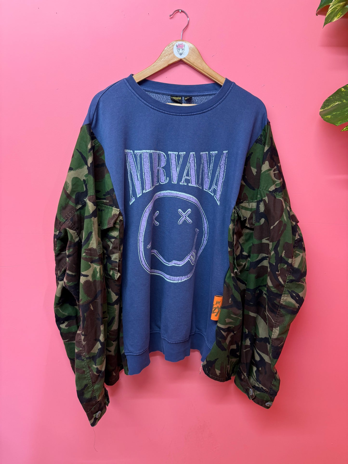 Nirvana smiles lazy top