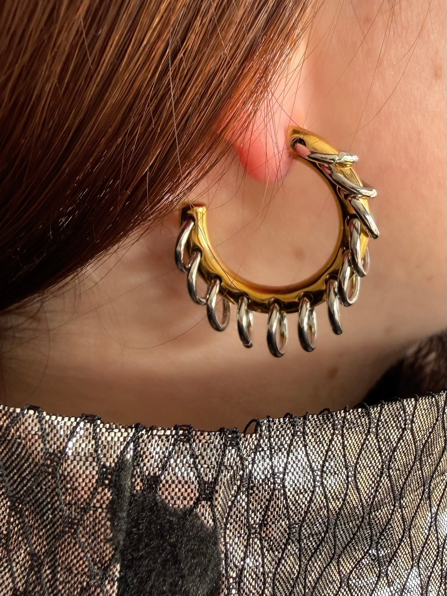 Hoopy hoops earrings