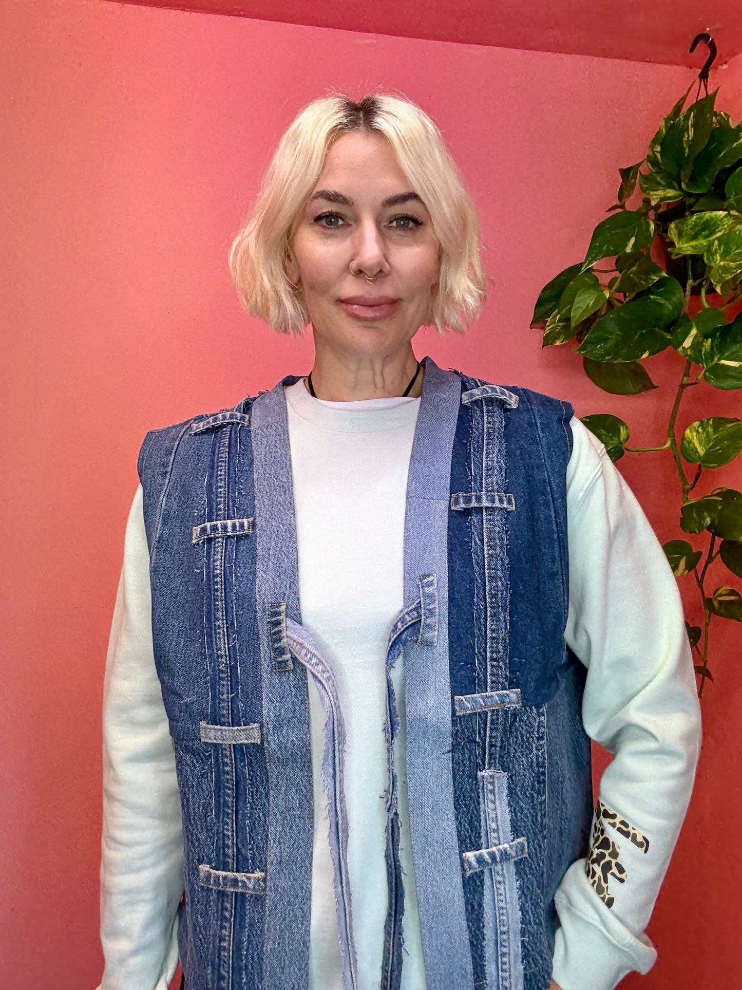 Skedaddle denim vest