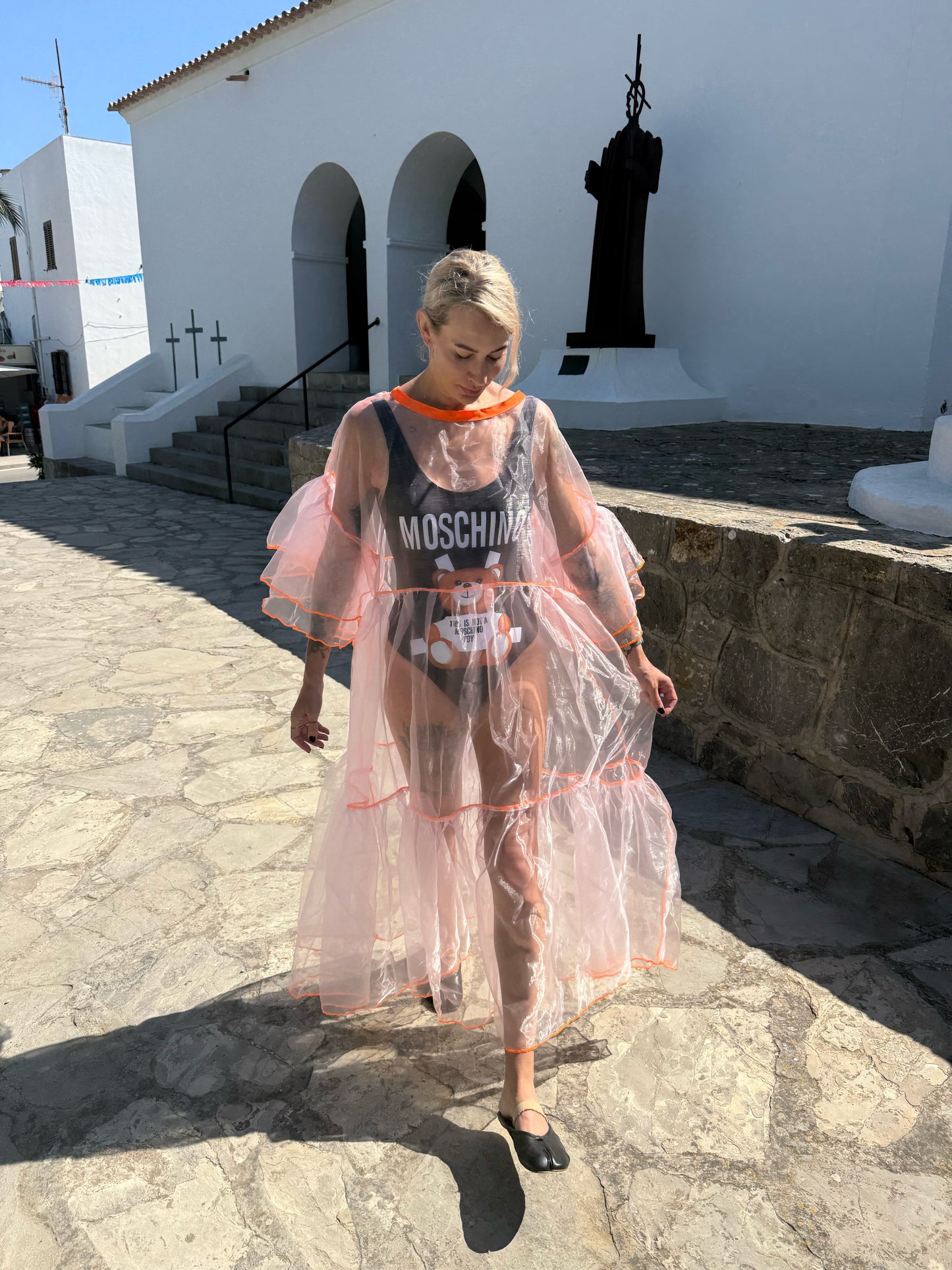 Baby pink ghost dress