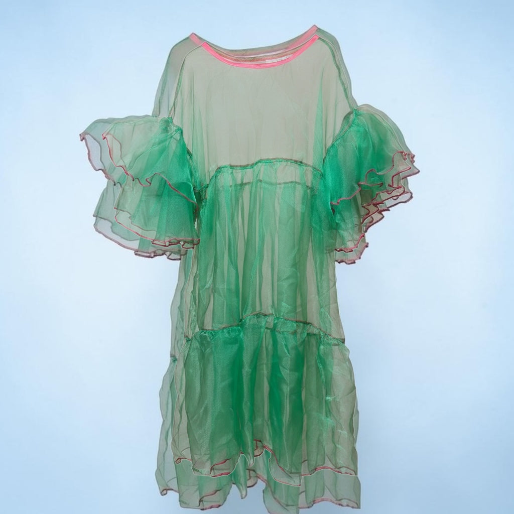 Green ghost dress