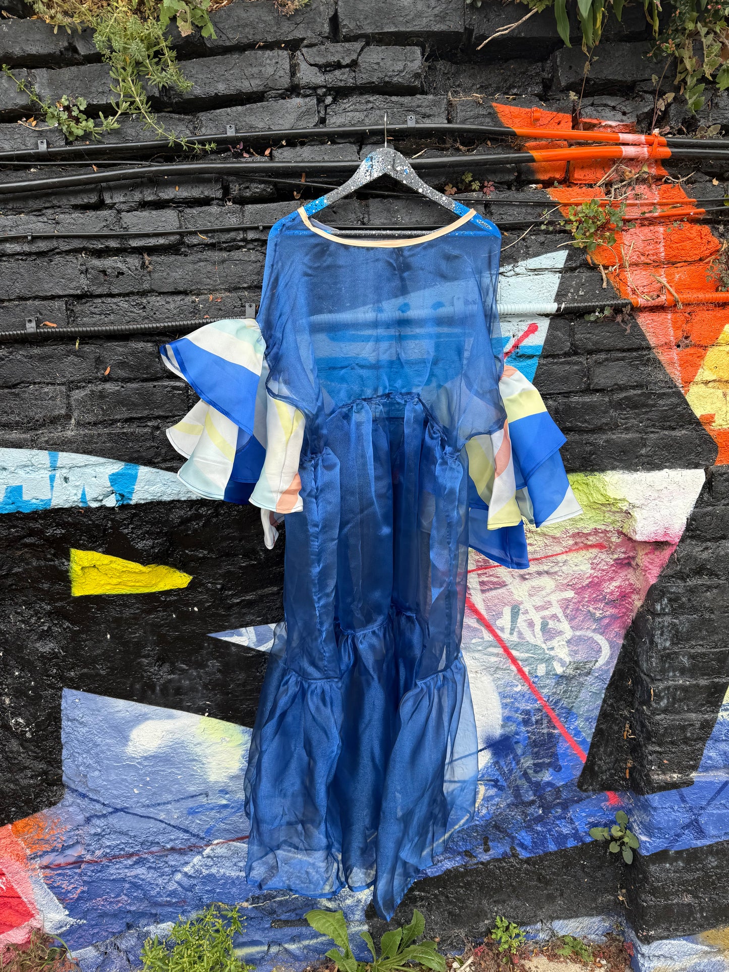Blue ghost dress
