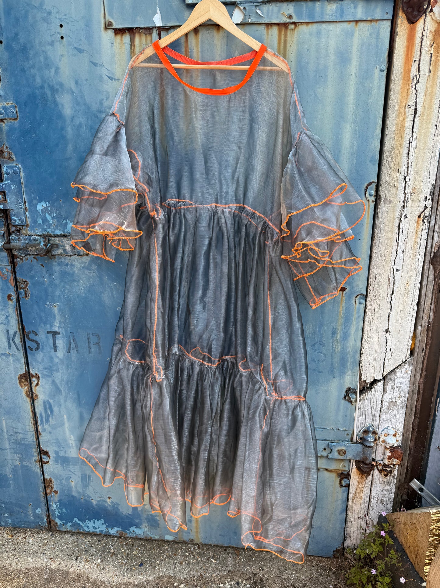 Silver ghost dress