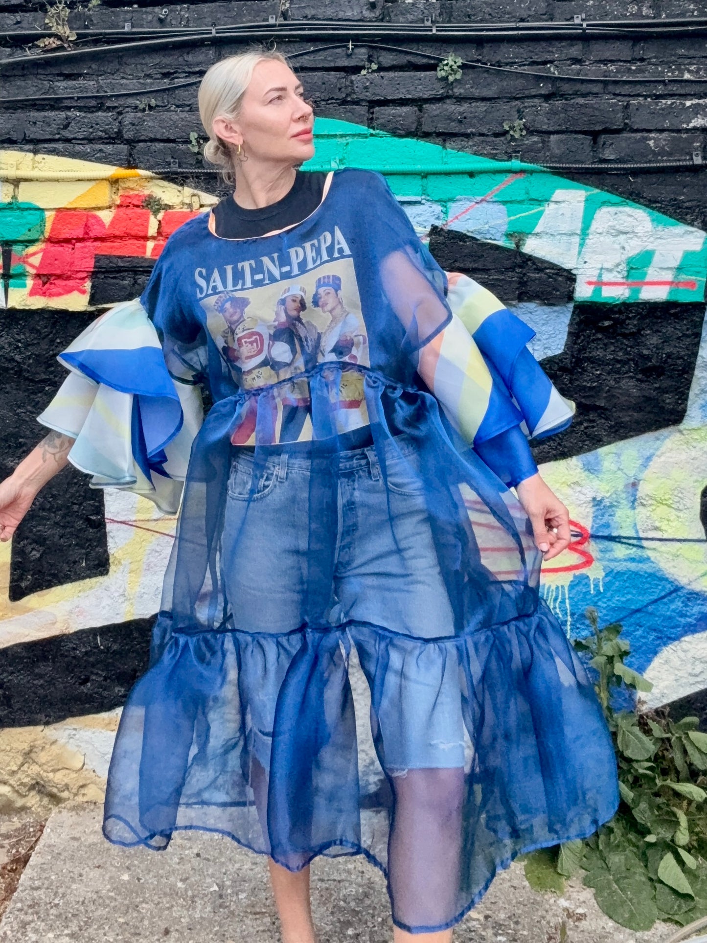Blue ghost dress