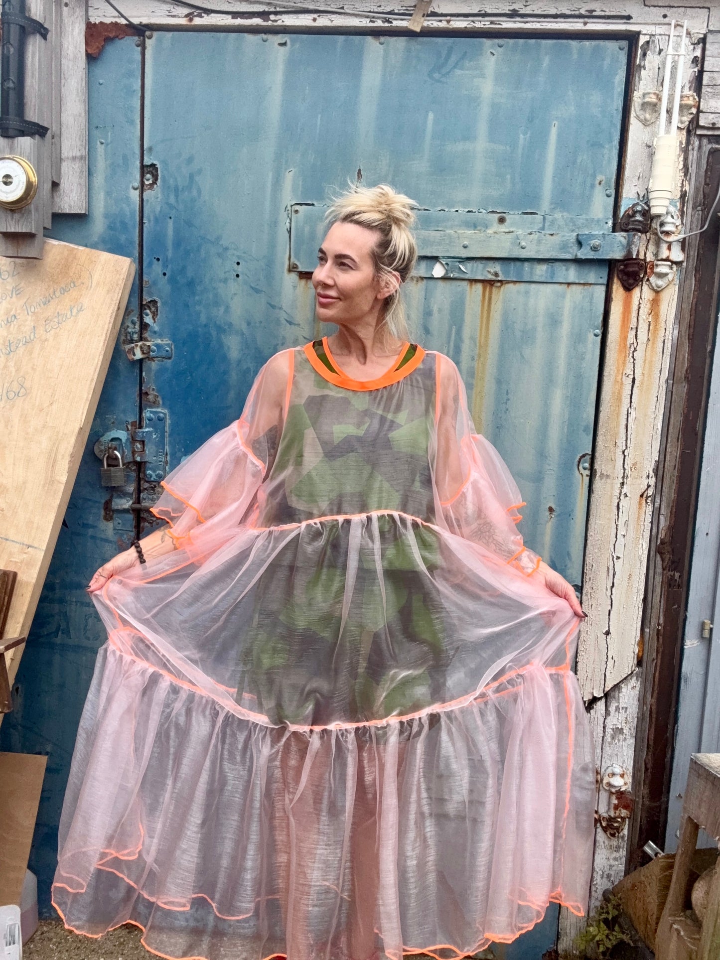 Baby pink ghost dress