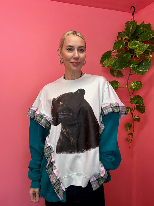 Panther sweatshirt combo