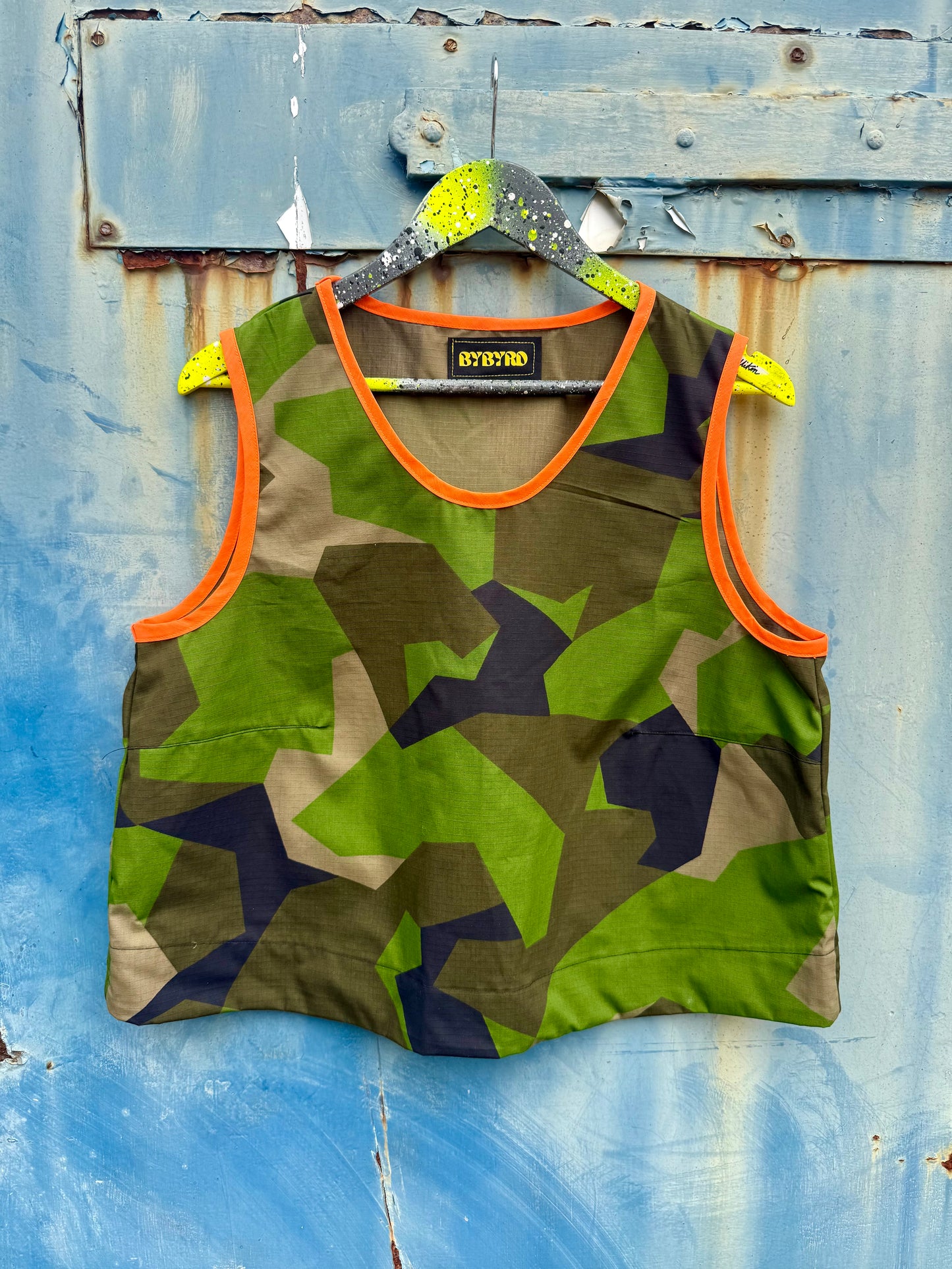 Sunny cropped vest top
