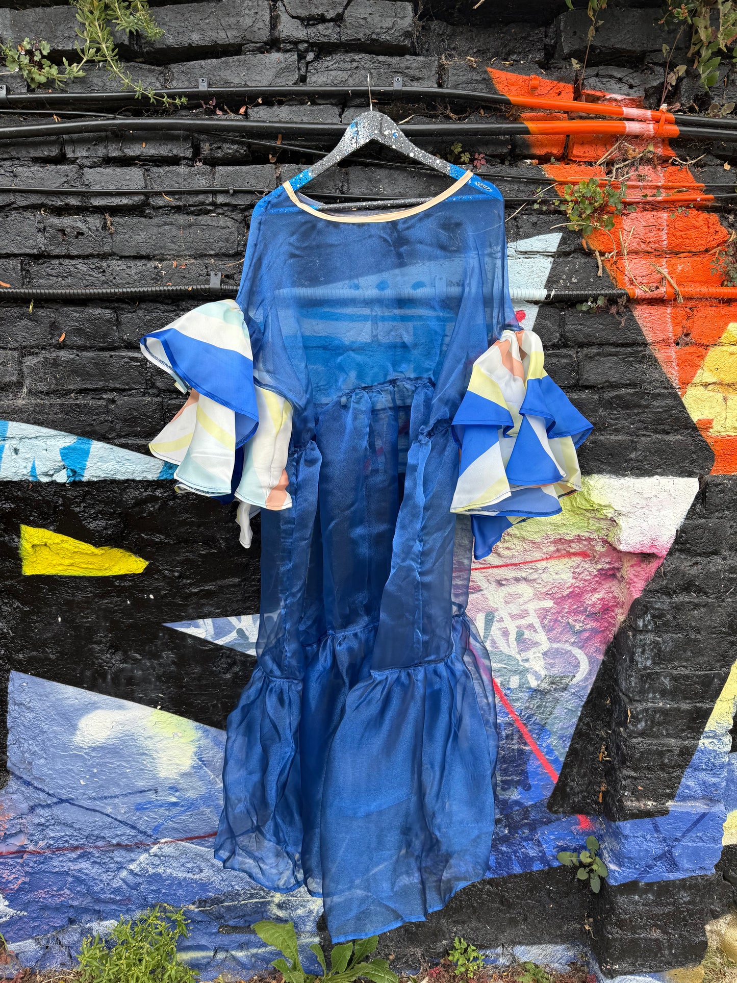 Blue ghost dress