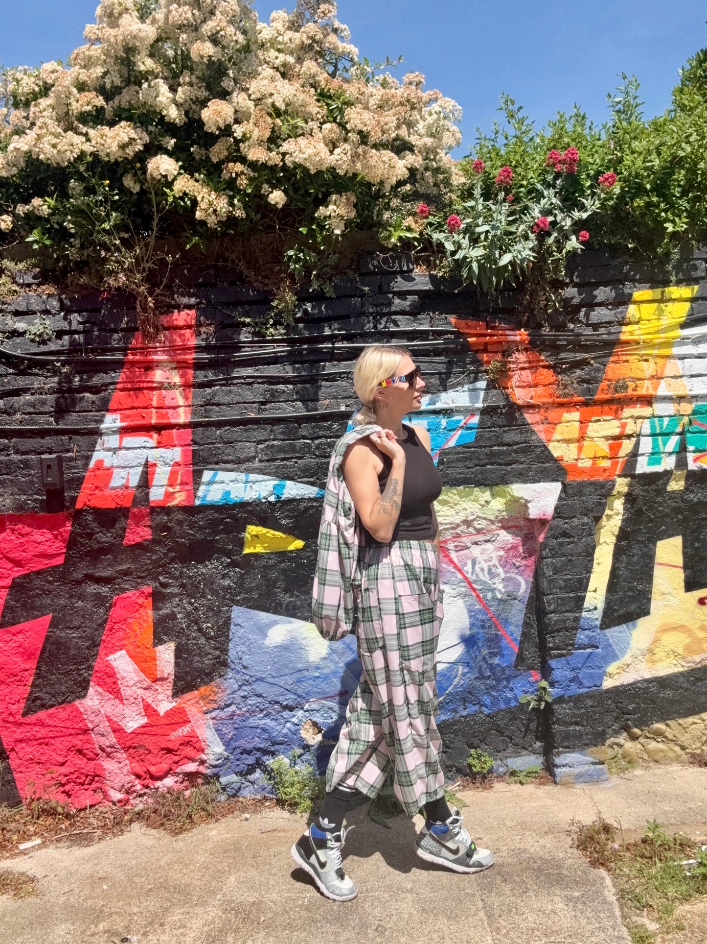 Sunny tartan pants