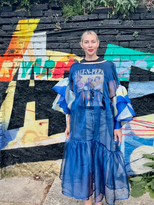 Blue ghost dress