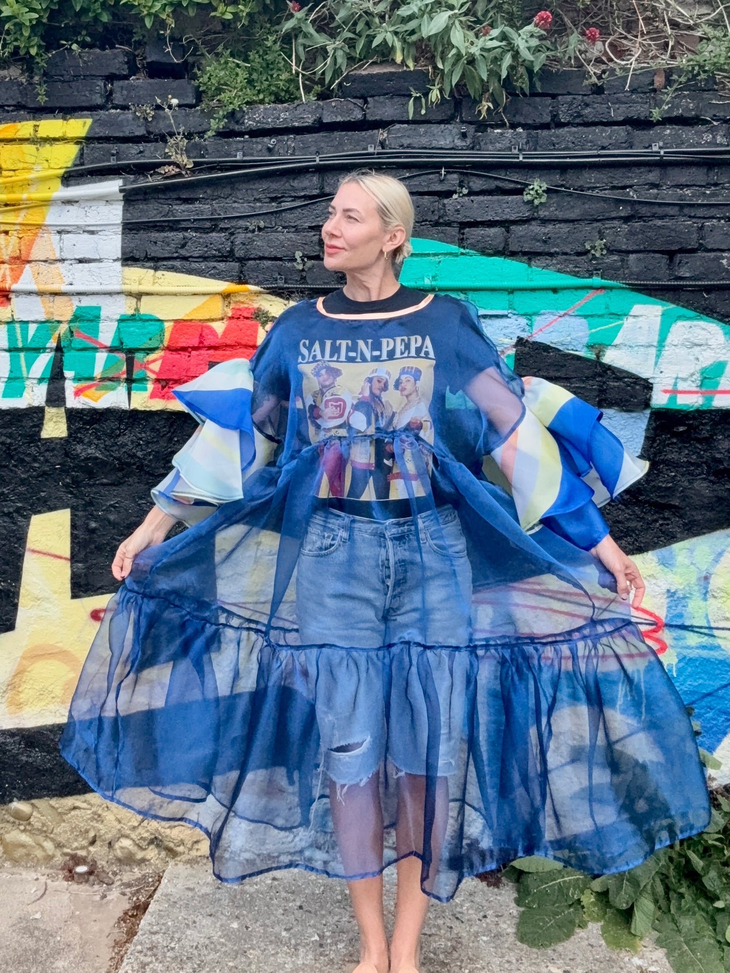 Blue ghost dress