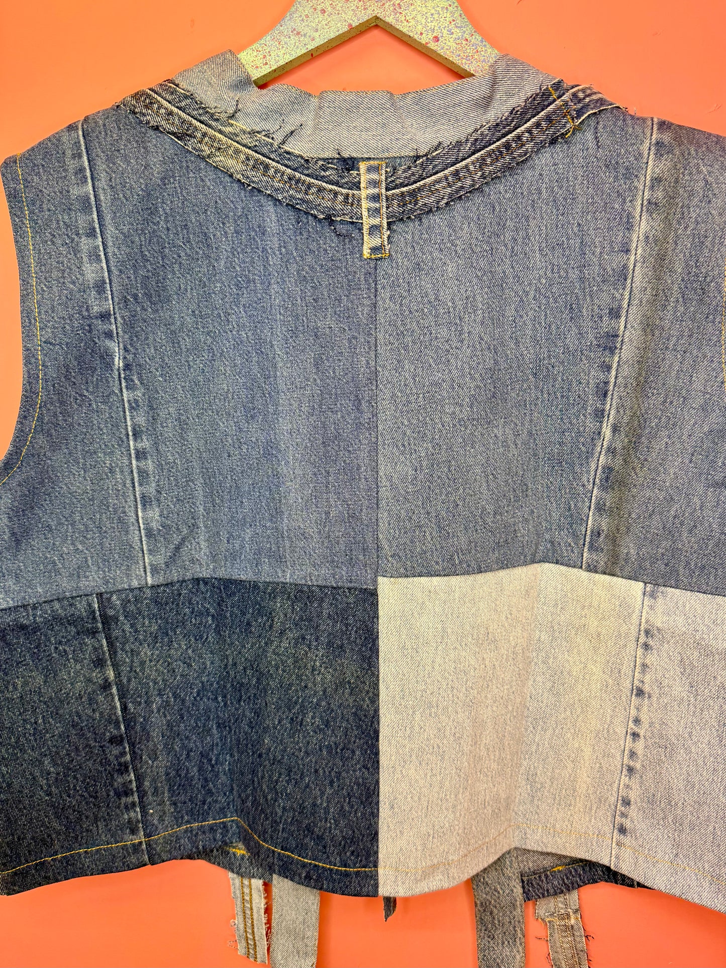 Skedaddle denim vest