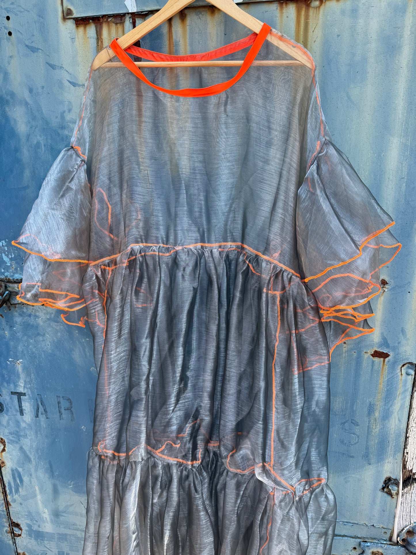 Silver ghost dress