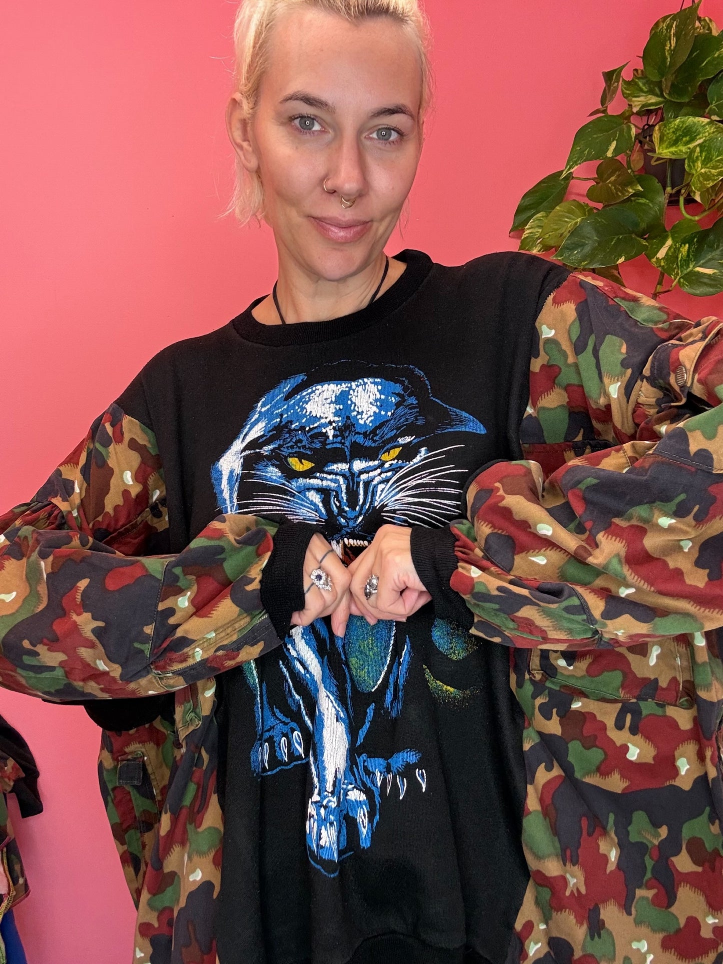 Panther work and play