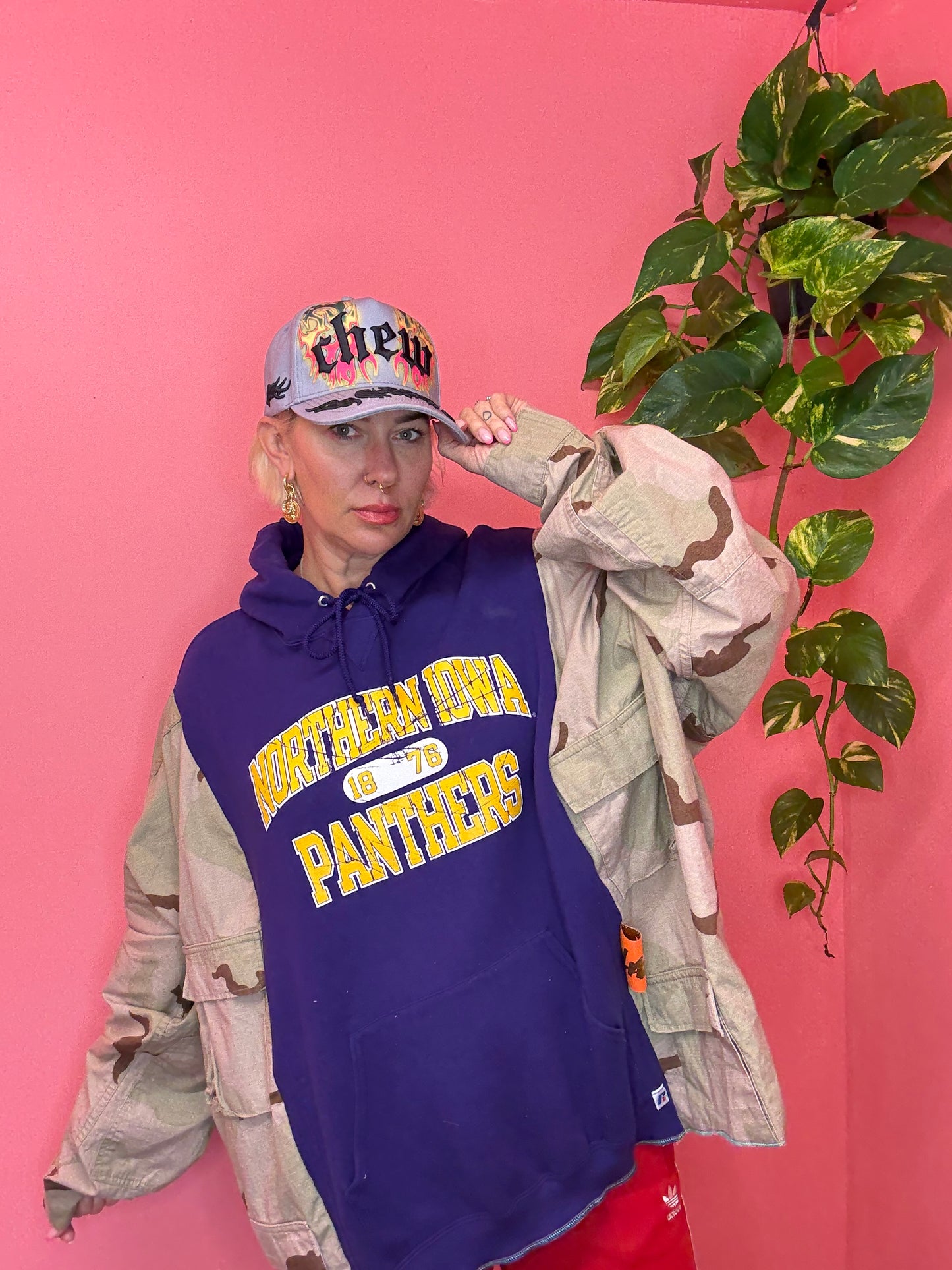 Purple panther lazy top