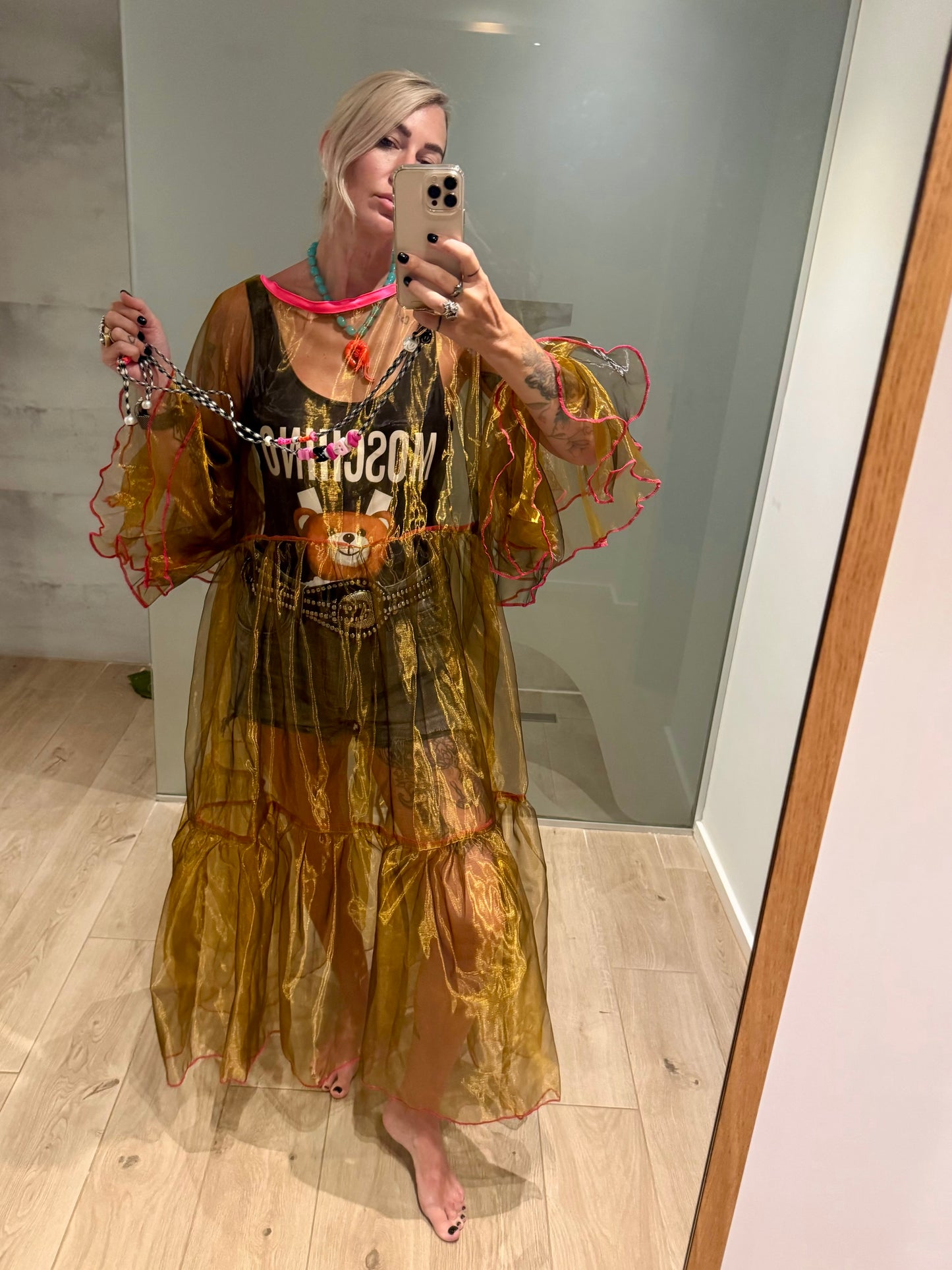 Copper ghost dress
