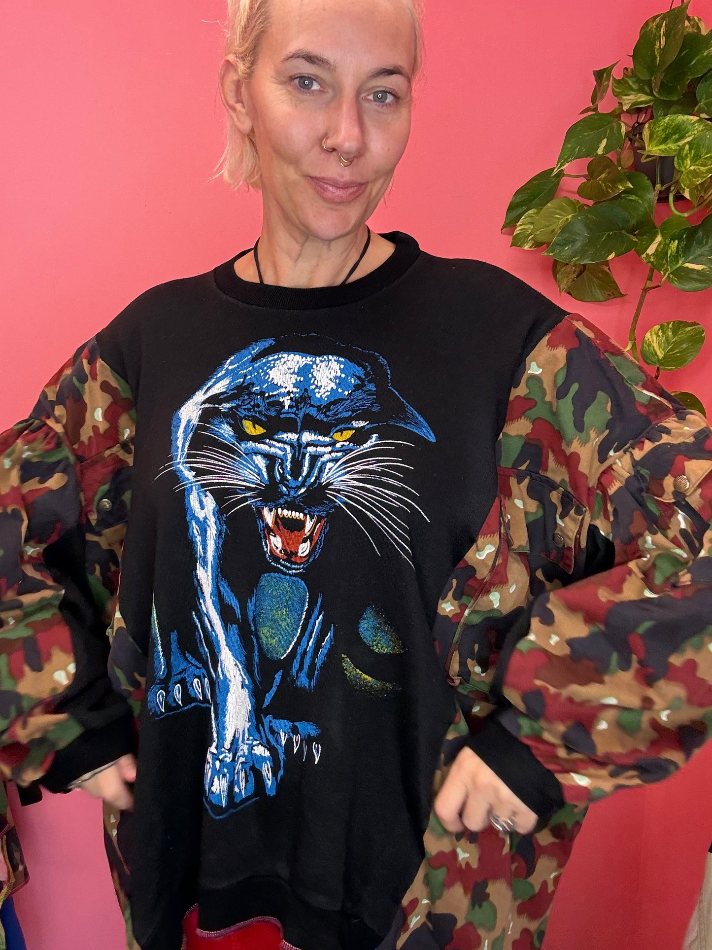 Panther work and play