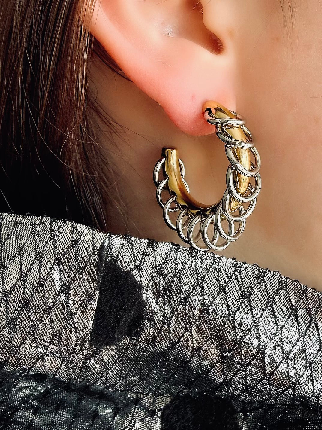 Hoopy hoops earrings
