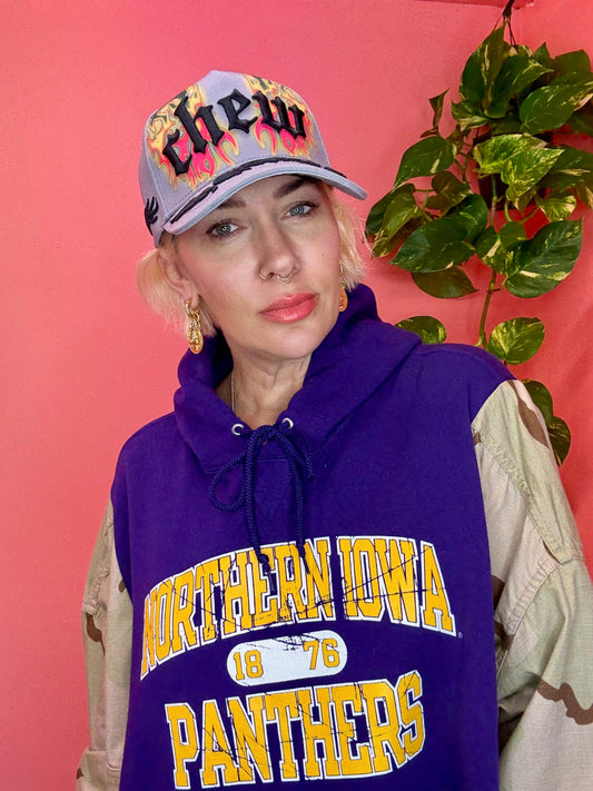 Purple panther lazy top