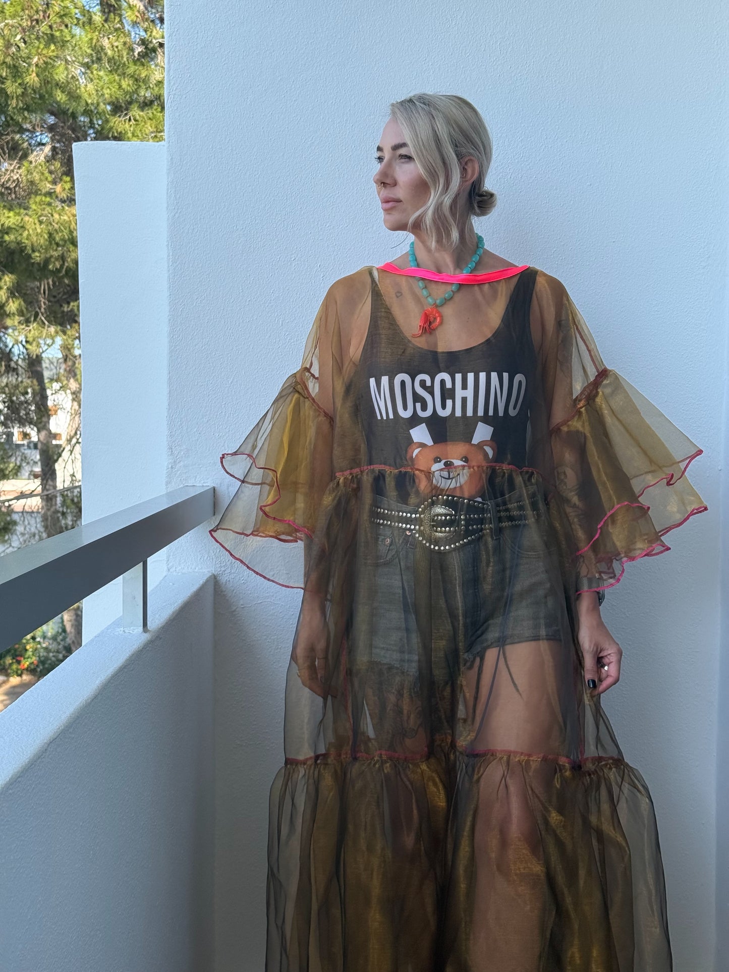 Copper ghost dress