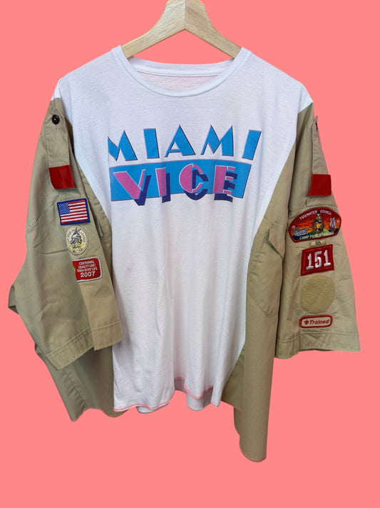 Miami vice lazy top