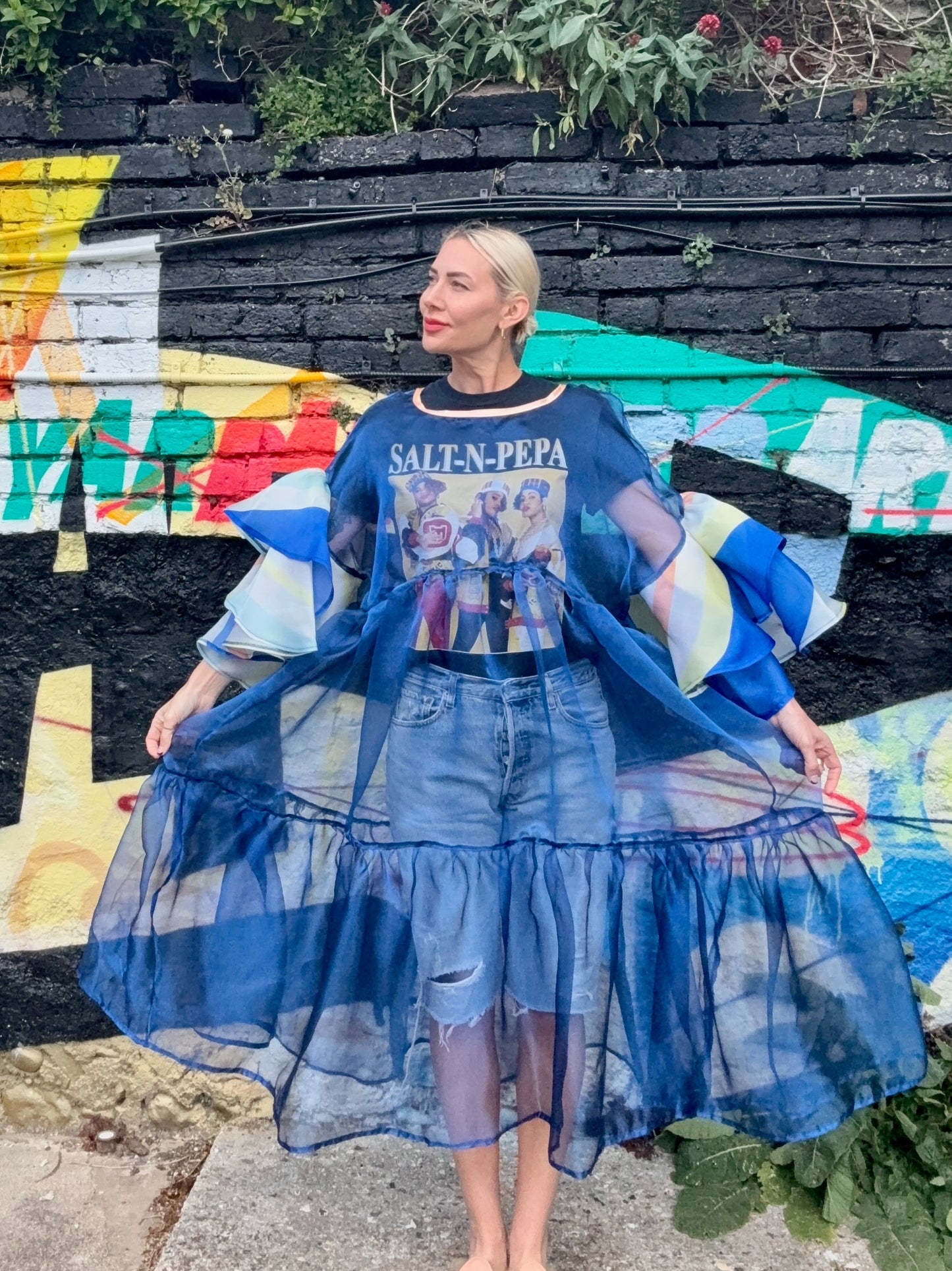 Blue ghost dress