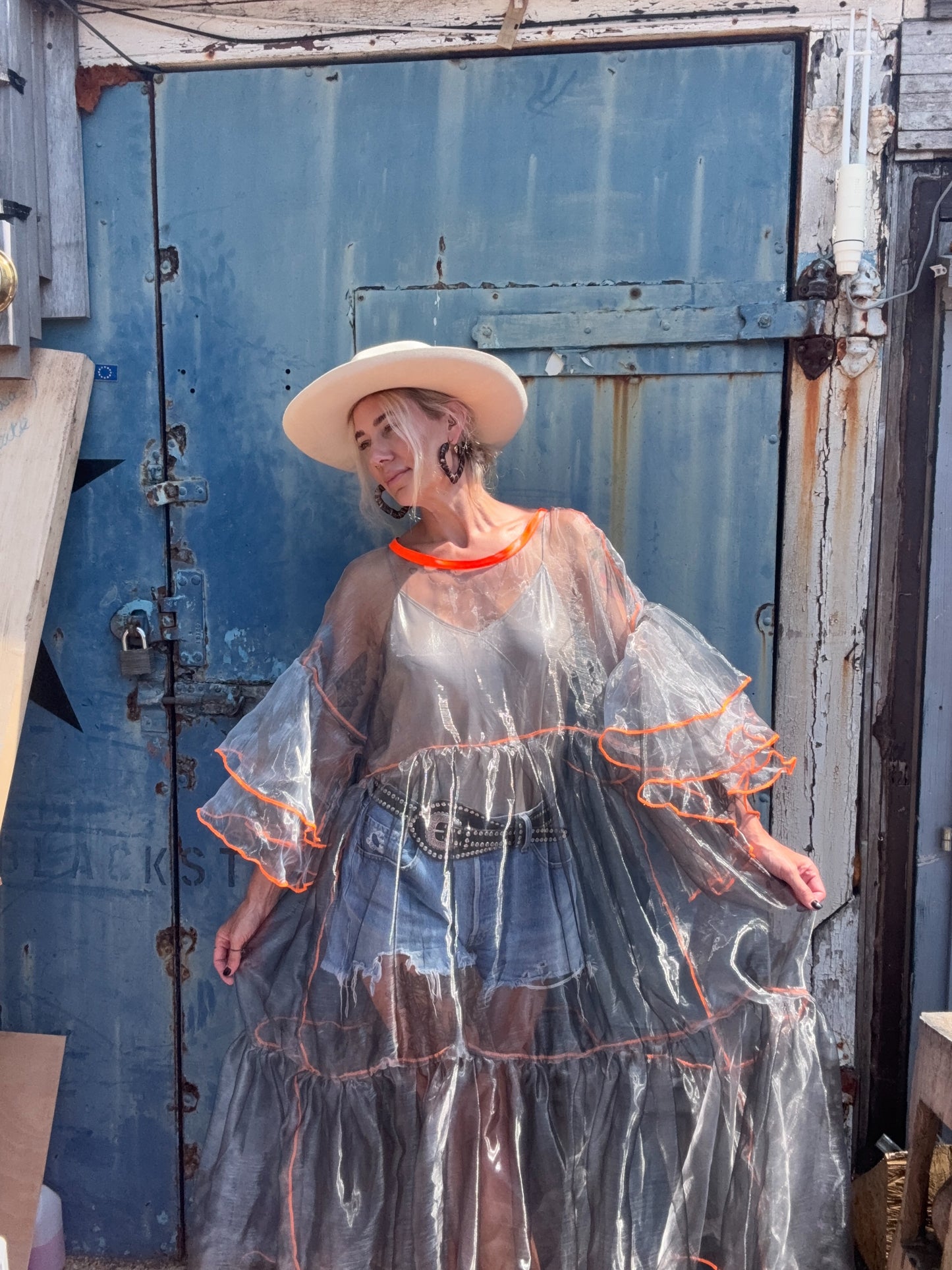 Silver ghost dress