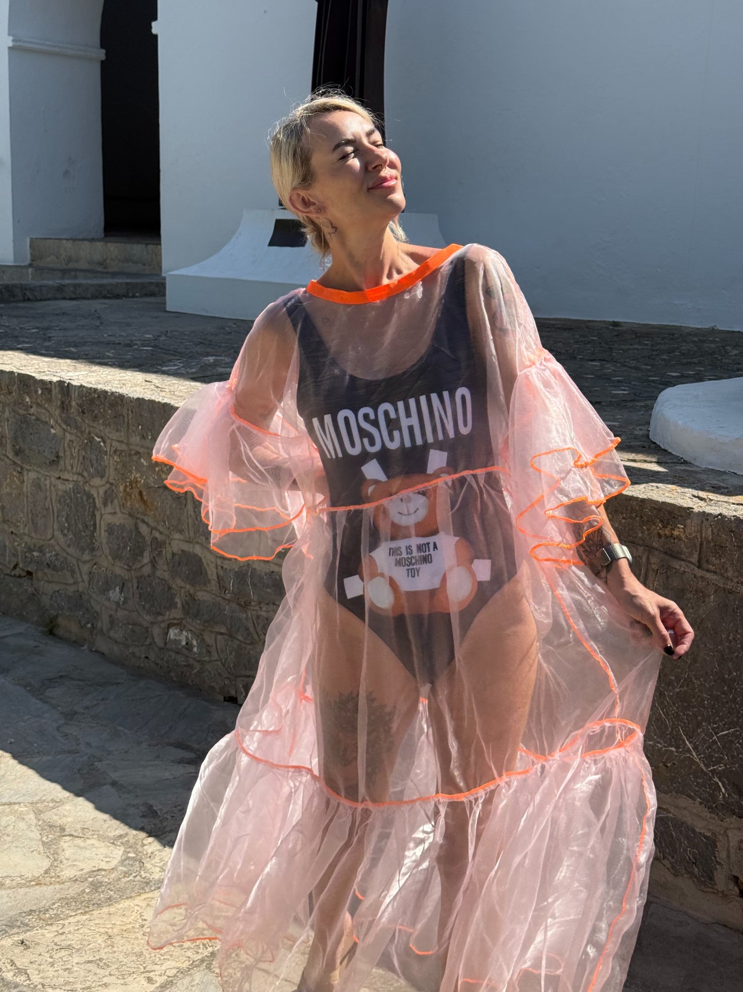 Baby pink ghost dress