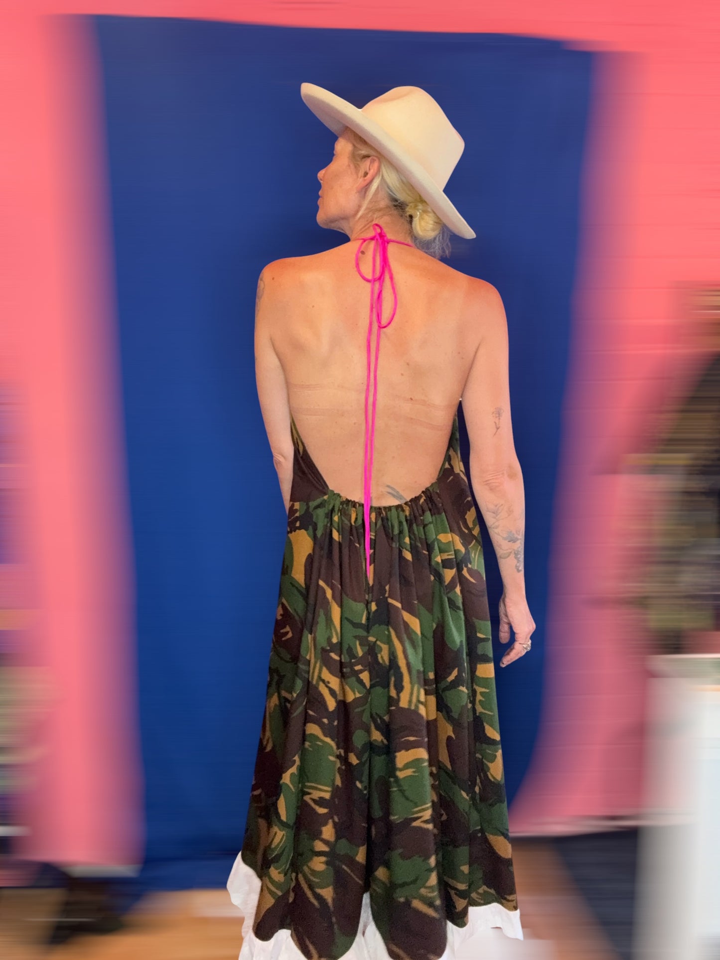 Back to the world dress