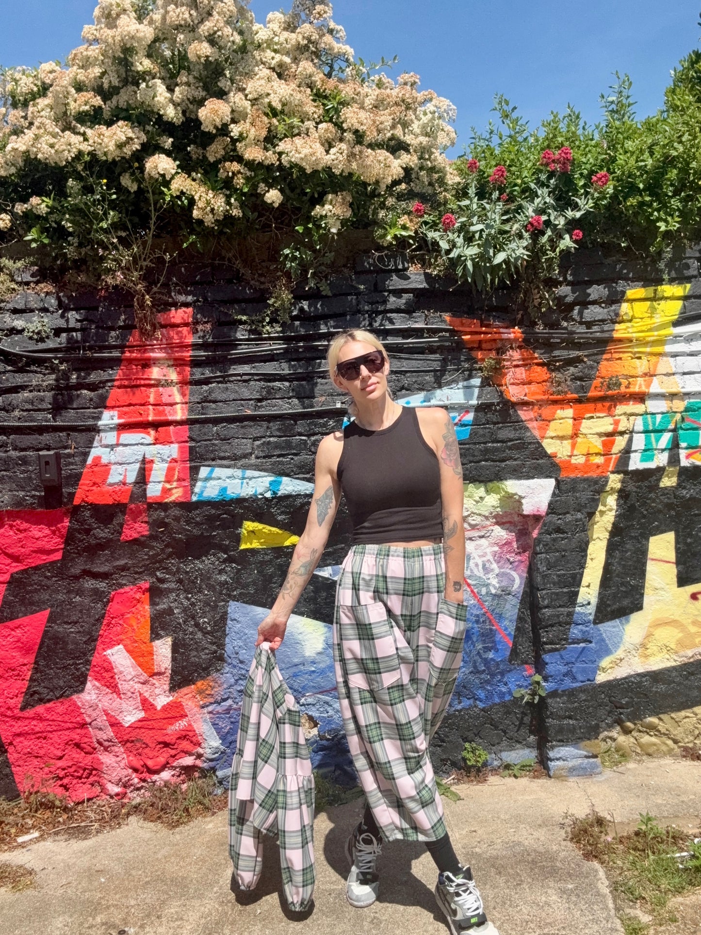 Sunny tartan pants