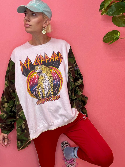 Def leopard lazy top