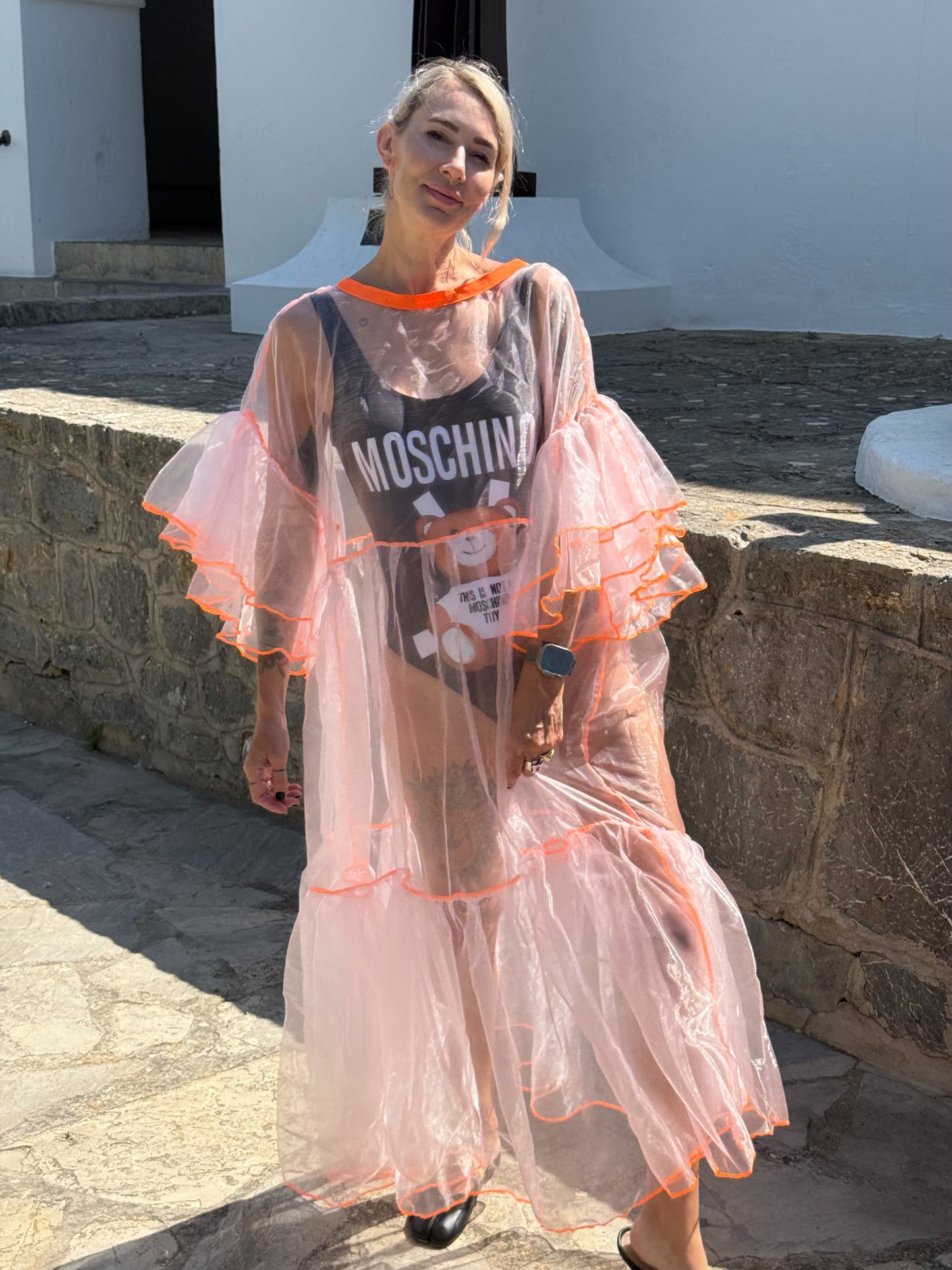 Baby pink ghost dress