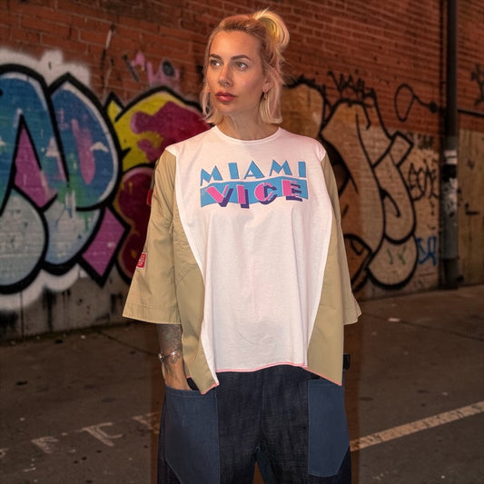 Miami vice lazy top