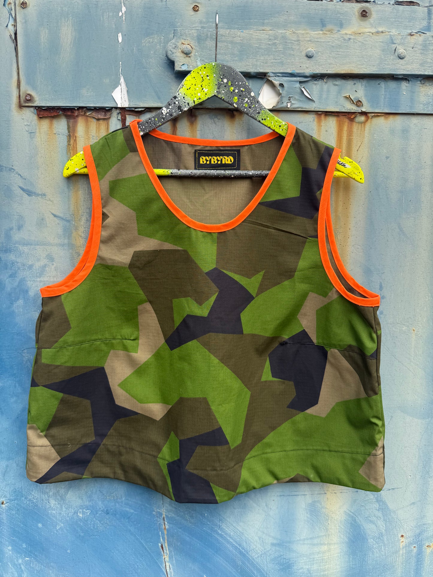 Sunny cropped vest top